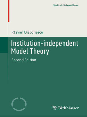 cover image of Institution-independent Model Theory